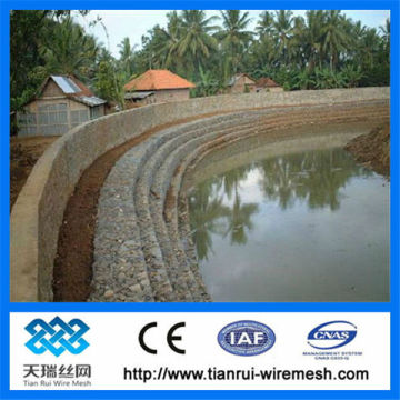 high tensile strength gabion basket/gabion baskets for river bank