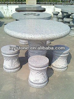 round granite dining table