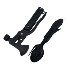 Stainless Steel Outdoor Camping Gear: Multifunctional Survival Tools for Wilderness