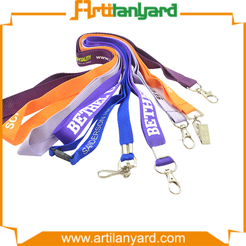 Hight Quality Screen Printing Lanyard