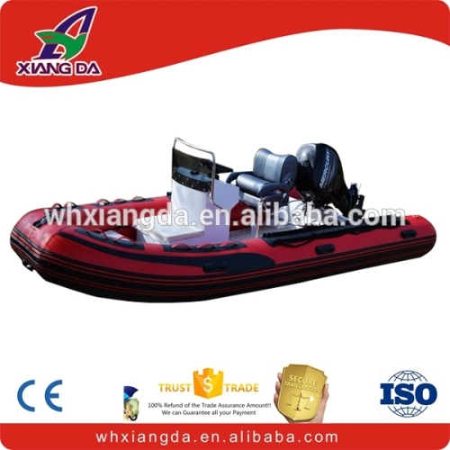 Inflatable aluminum sport luxury yachts