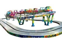 Electric mini train track ride/ Family happy ride / Climbing car