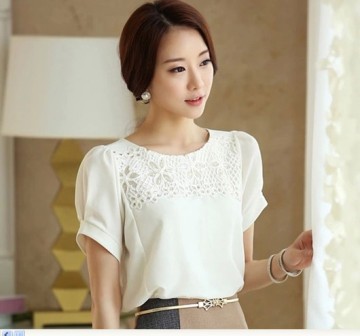 chifffon blouse for middle aged women fashion