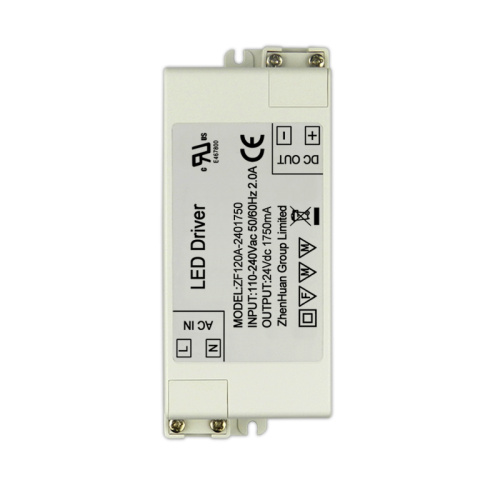 42W 24VDC 1.75A ZF120A-2401750 LED-lampstuurprogramma