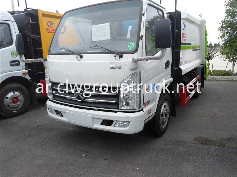 الصين سعة 6 ياردات مكعب من شاحنات القمامة المضغوطة المصنعين