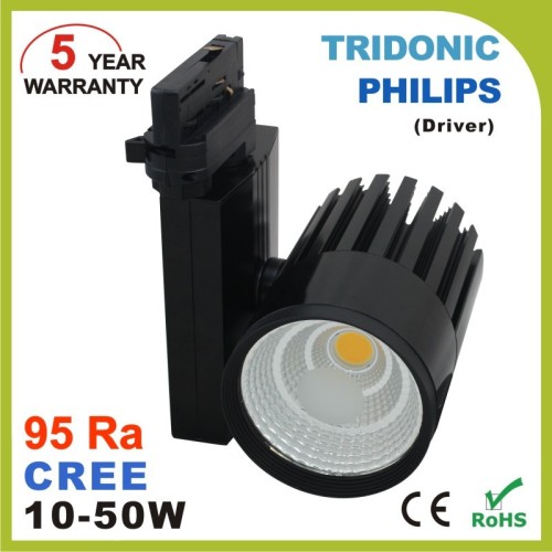 20W 30W 40W 50W COB LED Tracklight