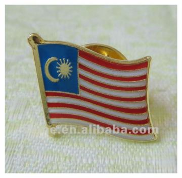 Malaysia flag pin,flag lapel pin,promotion gifts