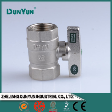 Mini 1 inch brass ball valve