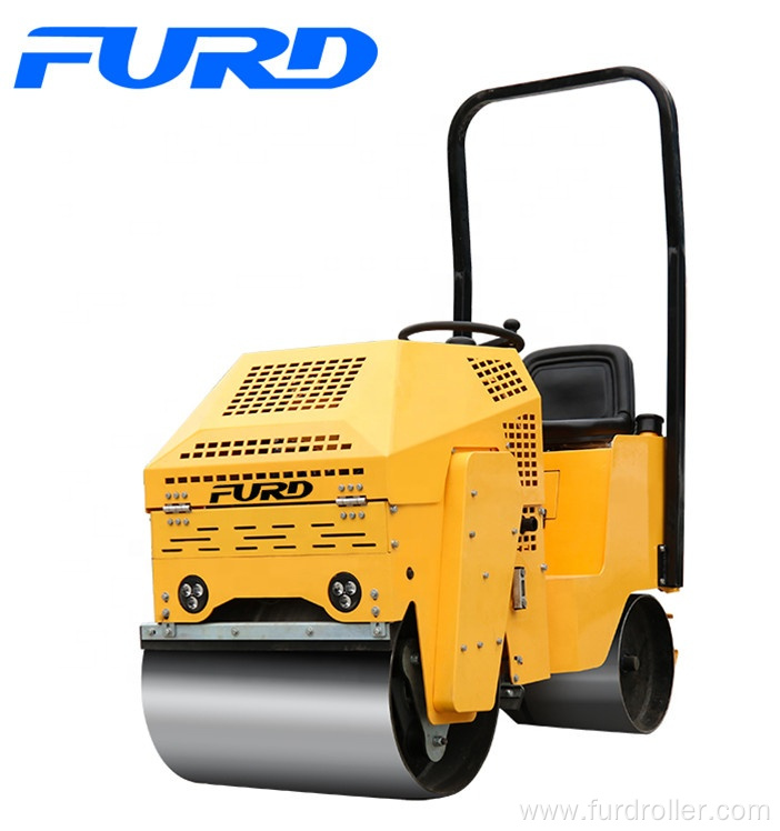 1000kg Hydraulic Motor Small Vibratory Compacting Asphalt Roller