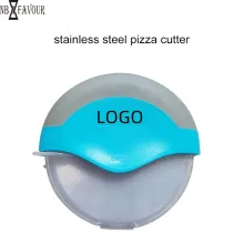 Nb Favour Custom Logo Pizza Roller Cutter Wheel with Protective Blade Cover