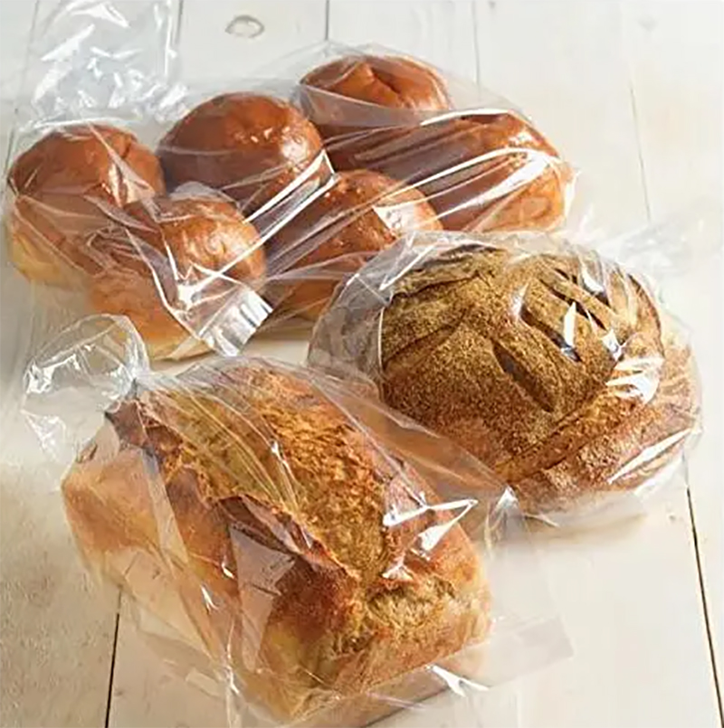 Transparent LDPE Bread Gusset Style Plastic Bags