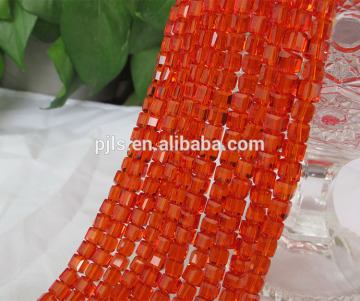 Strands crystal glass bead