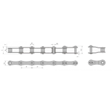 ​S Type steel agricultural replacement chains