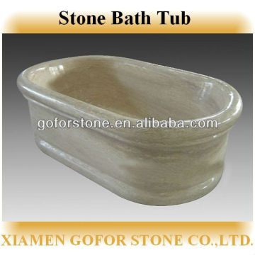 Nice handcraft stone bath tub, stone hot tub