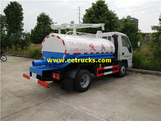 Foton 2500L Excrement Vacuum Trucks