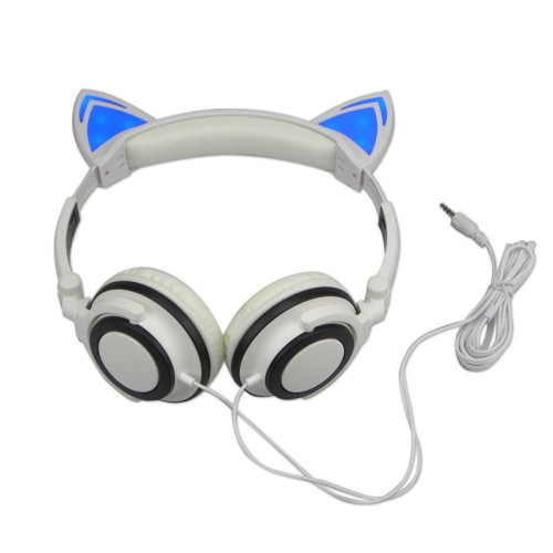 professional factory wired cat ear headphone best quality