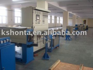 Extrusion machine extruder plastic clading