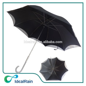 2015 Special new black mesh layer designer umbrella