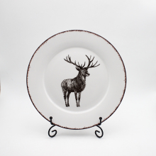 ceramic plate cute bulk assorted with logo