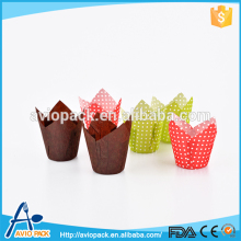 New arrive colorful eco friendly disposable paper mini loaf pan