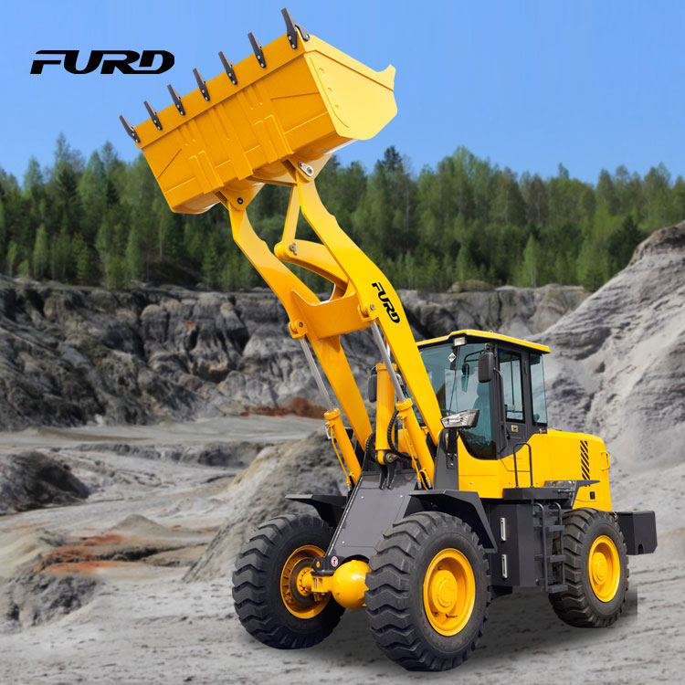 Reliable performance 5 ton wheel loader with low fuel consumption