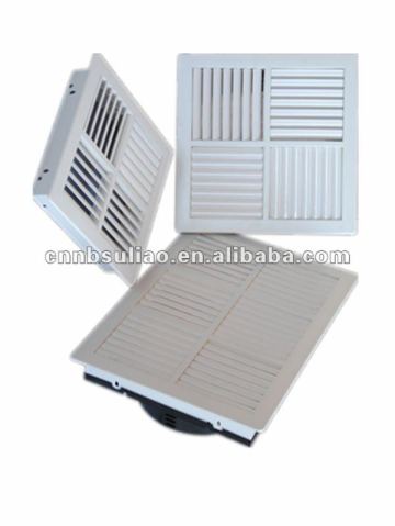 air supply vent register,plasic air register