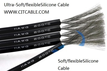 Silicone Rubber Super Flexible Cable