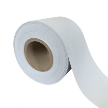 12.7cmx100m White Vertical Window Blinds Fabric: PVC Vertical Blinds Replacement Slats