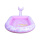 Pink sprinkler inflatable pool for children