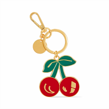 Loket buah logam tersuai untuk keychain hiasan