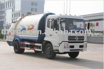 Dongfeng classic 4X2 compression garbage truck 180hp