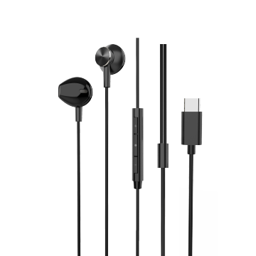Earphone with type-c connector