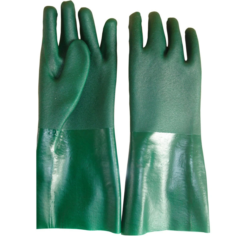 Bi-Color Gloves Neoprene Latex Gloves Safety Industry Work Glove