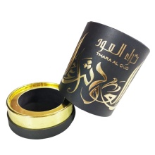 Customized logo Perfume round paper tube box packaging