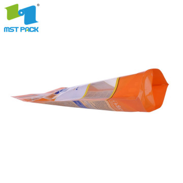 sac ziplock imprimé personnalisé sac biodégradable pour animaux de compagnie en aluminium pour animaux de compagnie