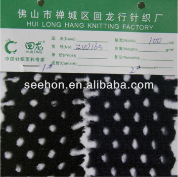 black bodkin mesh fabric