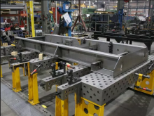 Direct cast iron measuring tool bed board