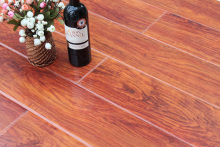 12mm AC4 Best FOB CIF Price Big U-Groove Laminated Flooring