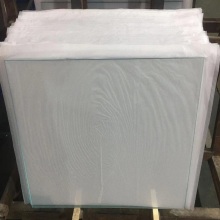 5mm ultra white tempered white paint glass