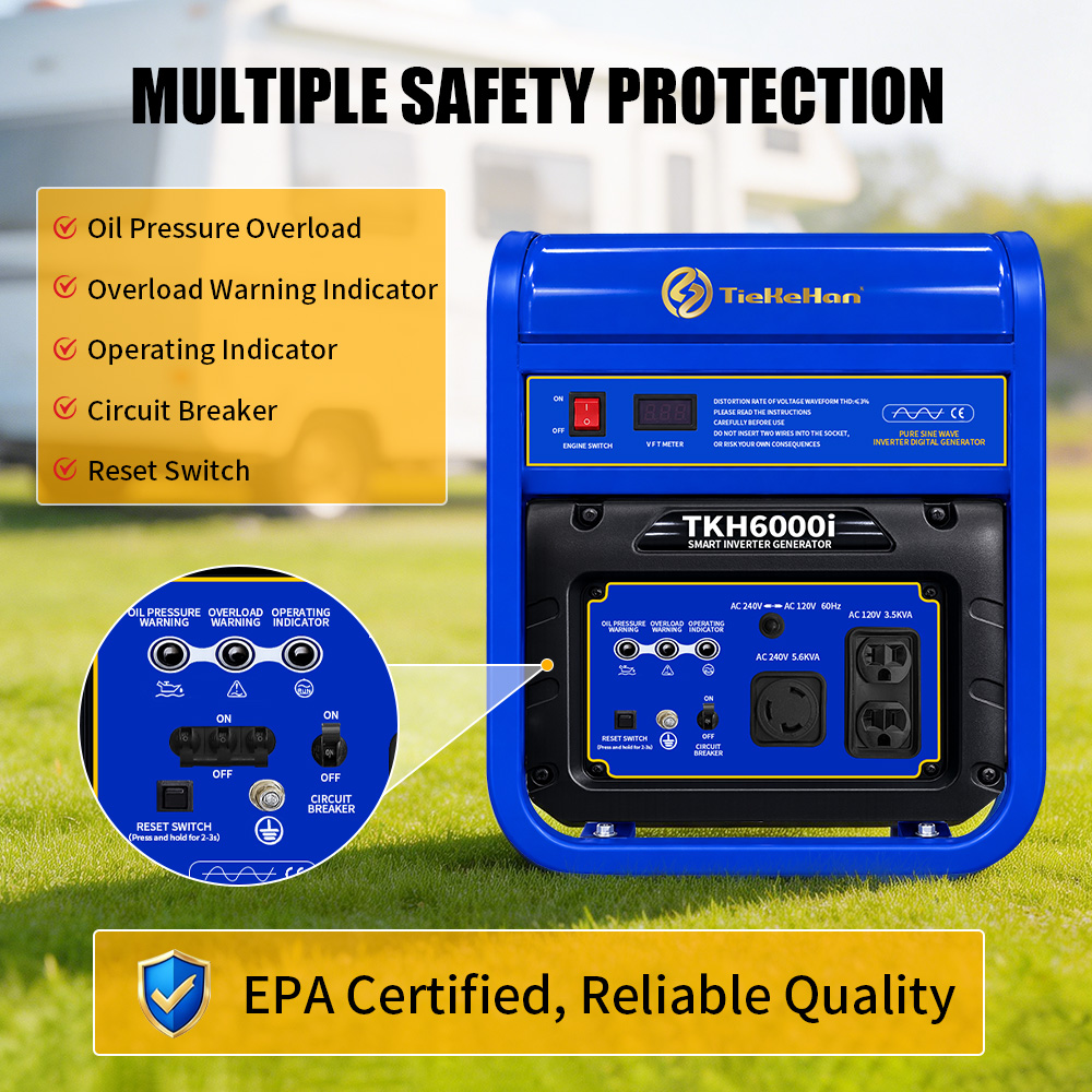 TKH-6000i 60HZ Inverter Generator(5)