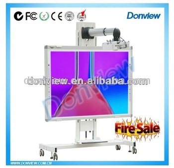 movable electronic interactive white board