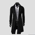 Customized Winter Mid-length Trench Coat Men Overcoat