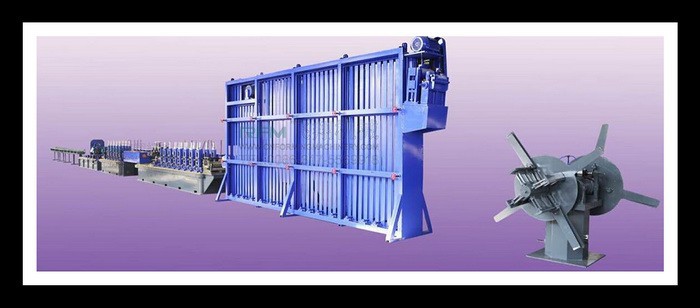 High frequency welded pipe forming machine for square tube
