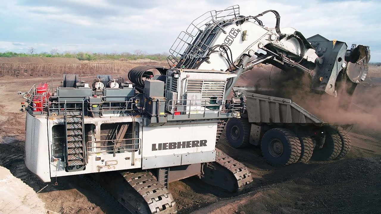 mining excavator HIEBHERR mining excavator HIEBHERR