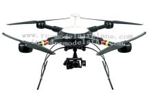 Germany Md Anti-fire Uav Plane Waterproof / Shockproof Uav Quad Copter Fd2000