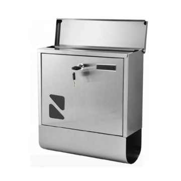 Metal Waterproof Wall Mount Stainless Steel Mailbox