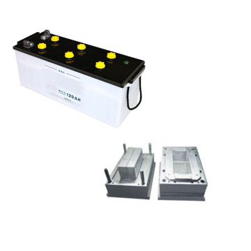 Custom plastic injection car battery case mold