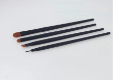 2022 New Black Exquisite Eye and Eyebrow Brush Makeup Brush Set 4pcs