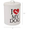 Stor Pet Food Metal Canister