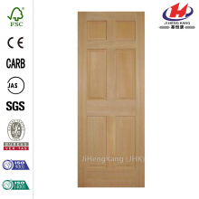 6-Panel Right-Hand Fir Single Prehung Interior Door